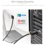 DisplayPort kabelis StarTech.com DP21-2M-DP40-CABLE, vaizdas 8
