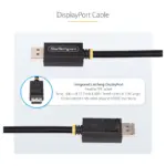 DisplayPort kabelis StarTech.com DP21-2M-DP40-CABLE, vaizdas 10