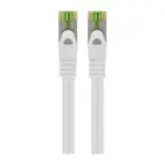 Tinklo kabelis Goobay GHMT-zertifiziertes CAT 8.1 5m Patchkabel, S/FTP (PiMF) (61107), baltos spalvos, vaizdas 2
