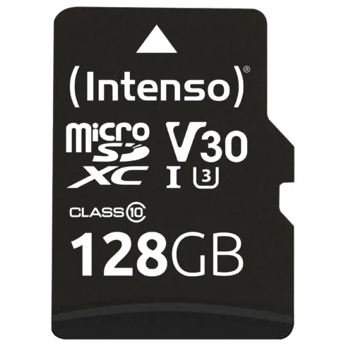 Atminties kortelė Intenso microSDXC 128GB Class 10 UHS-I Professional - Extended Capacity SD (MicroSDHC) (3433491)