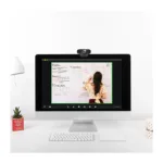 Webcam 1080p FHD Webcam + Dual-Mikro 100° schwarz
