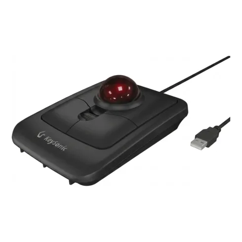 Pelė KeySonic Optische Trackball-Maus KSM-4006-UT Optische Trackballmaus mit USB Type-A (61106)