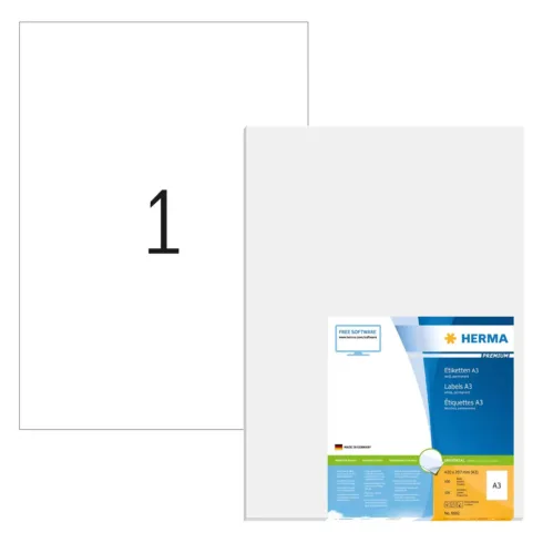 HERMA 8692 self-adhesive label