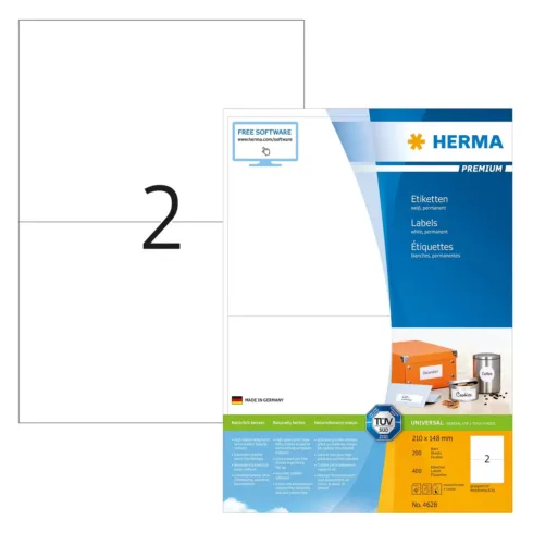 Lipnios etiketės HERMA 4628
