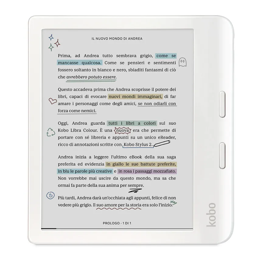 Rakuten Kobo Libra Colour e-book reader Rakuten Kobo Libra Colour e-book reader