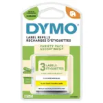 Etikečių juostelė DYMO LetraTag assorted 3 pack (S0721800), vaizdas 17