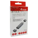 Kortelių skaitytuvas Equip 245460, vaizdas 6