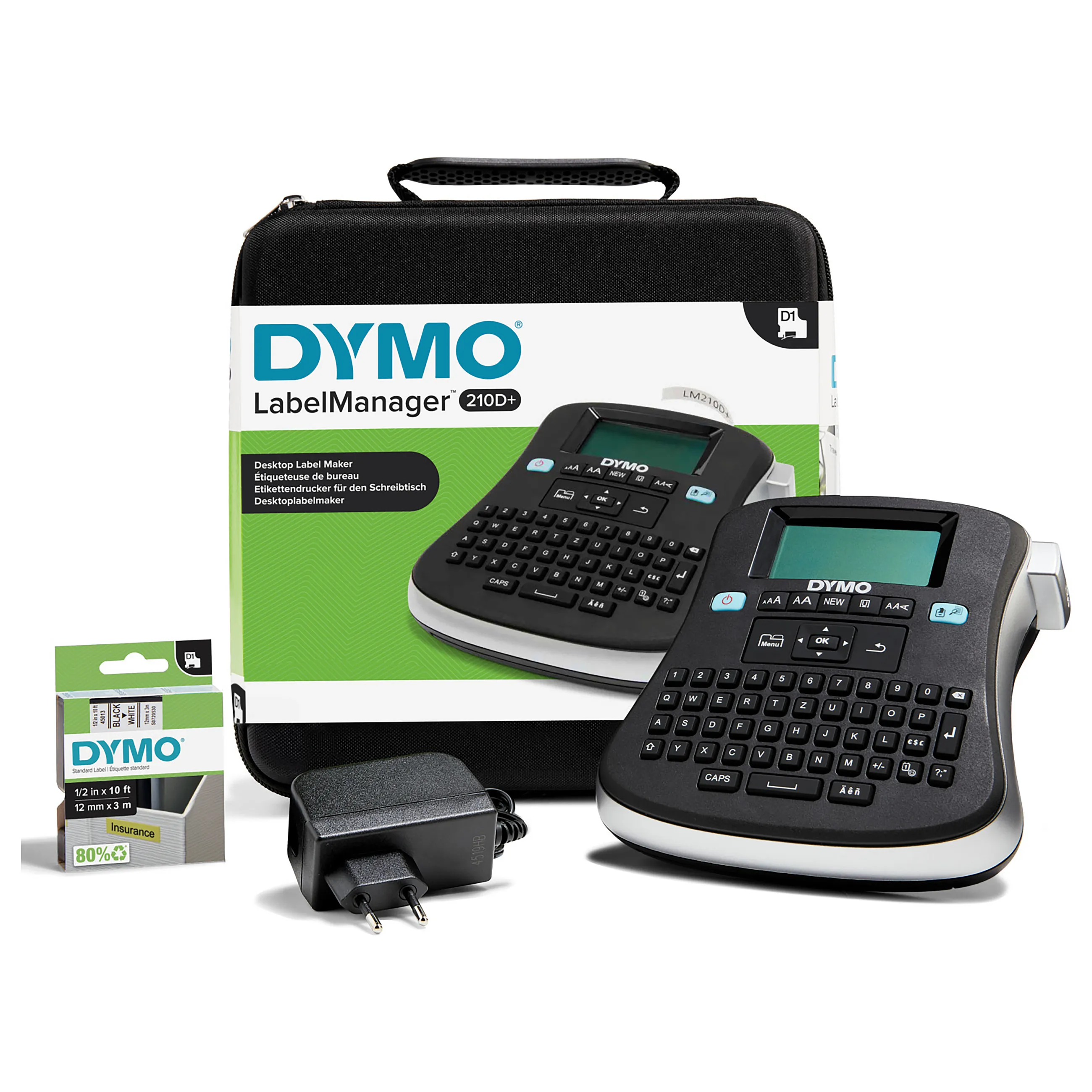 DYMO LabelManager 210D™ QWZ Kitcase label printer DYMO LabelManager 210D™ QWZ Kitcase label printer