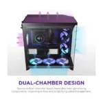 Kompiuterio korpusas NZXT H9 Flow RGB+ (CM-H92FB-P1), vaizdas 6