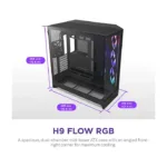 Kompiuterio korpusas NZXT H9 Flow RGB+ (CM-H92FB-P1), vaizdas 10