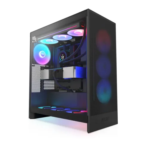 Kompiuterio korpusas NZXT H7 Flow RGB (CM-H72FB-R1)