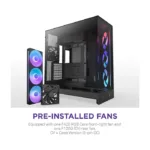 Kompiuterio korpusas NZXT H9 Flow RGB (CM-H92FB-R1), vaizdas 3