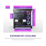 Kompiuterio korpusas NZXT H9 Flow RGB (CM-H92FB-R1), vaizdas 4