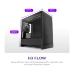 Kompiuterio korpusas NZXT H9 H3 Flow (CC-H31FB-01), vaizdas 2