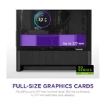 Kompiuterio korpusas NZXT H9 H3 Flow (CC-H31FB-01), vaizdas 4