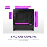 Kompiuterio korpusas NZXT H9 H3 Flow (CC-H31FB-01), vaizdas 5
