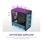 Kompiuterio korpusas NZXT H9 H3 Flow (CC-H31FB-01), vaizdas 6