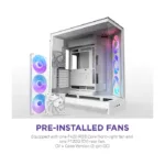 Kompiuterio korpusas NZXT H9 Flow RGB (CM-H92FW-R1), vaizdas 3