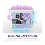 Kompiuterio korpusas NZXT H9 Flow RGB (CM-H92FW-R1), vaizdas 6