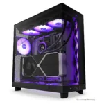 Kompiuterio korpusas NZXT H6 Flow RGB (CC-H61FB-R1), vaizdas 4