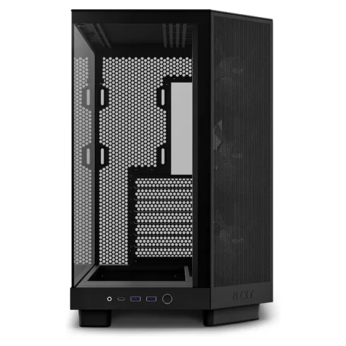 Kompiuterio korpusas NZXT H6 Flow RGB (CC-H61FB-R1)