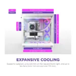 Kompiuterio korpusas NZXT H9 Flow RGB+ (CM-H92FW-P1), vaizdas 4