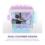 Kompiuterio korpusas NZXT H9 Flow RGB+ (CM-H92FW-P1), vaizdas 6
