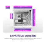 Kompiuterio korpusas NZXT H9 Flow (CM-H92FW-01), vaizdas 4