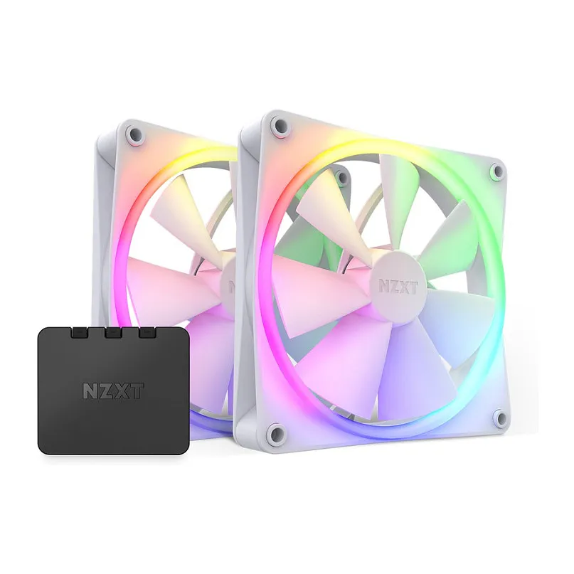 NZXT F140 RGB TWIN Korpuso aušintuvas NZXT F140 RGB TWIN (RF-R14DF-W1)