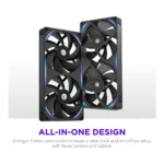Korpuso aušintuvas NZXT F280X (RF-U28PN-B1), vaizdas 10