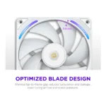 Korpuso aušintuvas NZXT F280X (RF-U28PN-W1), vaizdas 5