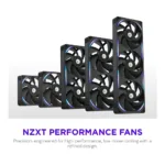 Korpuso aušintuvas NZXT F240X (RF-U24PN-B1), vaizdas 3