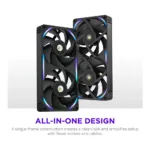 Korpuso aušintuvas NZXT F240X (RF-U24PN-B1), vaizdas 10