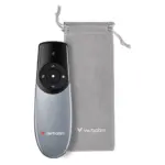 Konferencinė įranga Verbatim FOCUS Wireless Presenter 5 Tasten (32365), sidabrinės spalvos, vaizdas 3