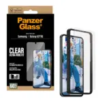 Apsauginis stiklas PanzerGlass Screen Protector Samsung Galaxy A37 5G, Ultra-Wide Fit w. EasyAligner (PG75133), vaizdas 5
