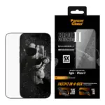 Apsauginis stiklas PanzerGlass Ceramic Screen Protector iPhone 17, Ultra-Wide Fit w. Fastfit in-a-box (PG34848), vaizdas 2
