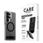 Telefono dėklas PanzerGlass CARE by Kickstand Case Transparent w. Qi Samsung Galaxy S26 Ultra (CR12202), vaizdas 7