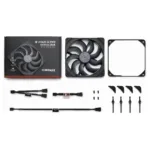 Noctua NF-A14X25 G2 PWM CHROMAX.BLACK computer cooling system
