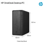 Stacionarus kompiuteris HP Omnidesk Desktop PC M02-0153ng RYZ5 8500G/16GB/512SSD/W11 Home (BK2M1EA#ABD), vaizdas 9