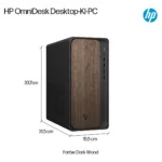 Stacionarus kompiuteris HP OmniDesk Desktop PC M03-0157ng CU5 225/16GB/1TBSSD/W11 Home (BK2M3EA#ABD), vaizdas 8