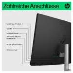 All-in-one kompiuteris HP All-in-One Touch PC 24-cr0242ng 23,8 i3 N300/8GB/256SSD/FreeDOS (D17V5EA#ABD), vaizdas 3