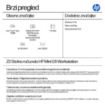 Stacionarus kompiuteris HP Z2 Mini G1i CU7 265K/64GB/1TBSSD/RTX PRO 2000/W11 Pro (D05Z4ET#ABD), vaizdas 5