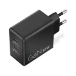 Nešiojamo kompiuterio įkroviklis Lenovo Dual USB-C 65W GaN Charger (G0A6065BEU), vaizdas 5