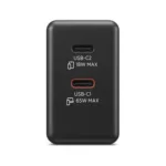 Nešiojamo kompiuterio įkroviklis Lenovo Dual USB-C 65W GaN Charger (G0A6065BEU), vaizdas 7
