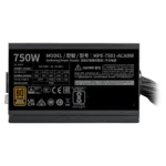 Cooler Master MWE Bronze 750 V3 230V power supply unit