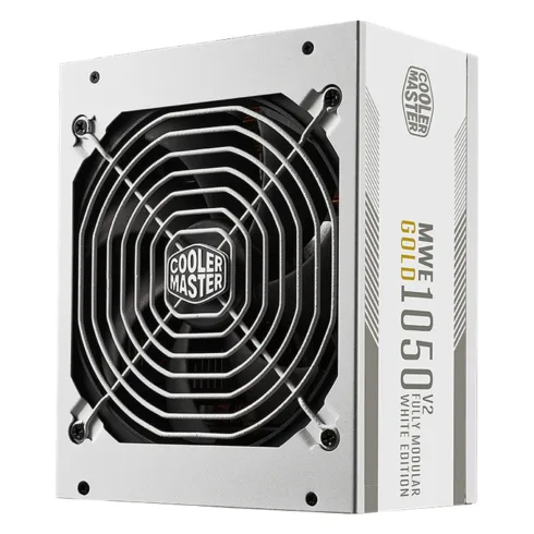 Cooler Master MWE Gold 1050 V2 ATX 3.1 White Edition power supply unit