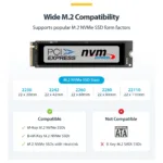 Diskų dokavimo stotelė StarTech.com 1USB3-NVME-DOCK, vaizdas 12