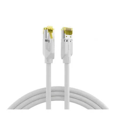 Tinklo kabelis EFB RJ45 Patchkabel Cat.6A S/FTP LSZH Draka UC900 TM31 wei 0,15m (K8560WS.0,15)