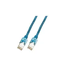 EFB Elektronik Patchkabel RJ45 S/UTP Cat5e 3m blau D networking cable Tinklo kabelis EFB Elektronik Patchkabel RJ45 S/UTP Cat5e 3m blau D (K8704.3)