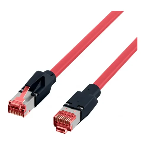 Tinklo kabelis EFB RJ45 Patchkabel Cat.6A S/FTP PUR Draka UC900 TM21 rot 15m (K8048PUI15)